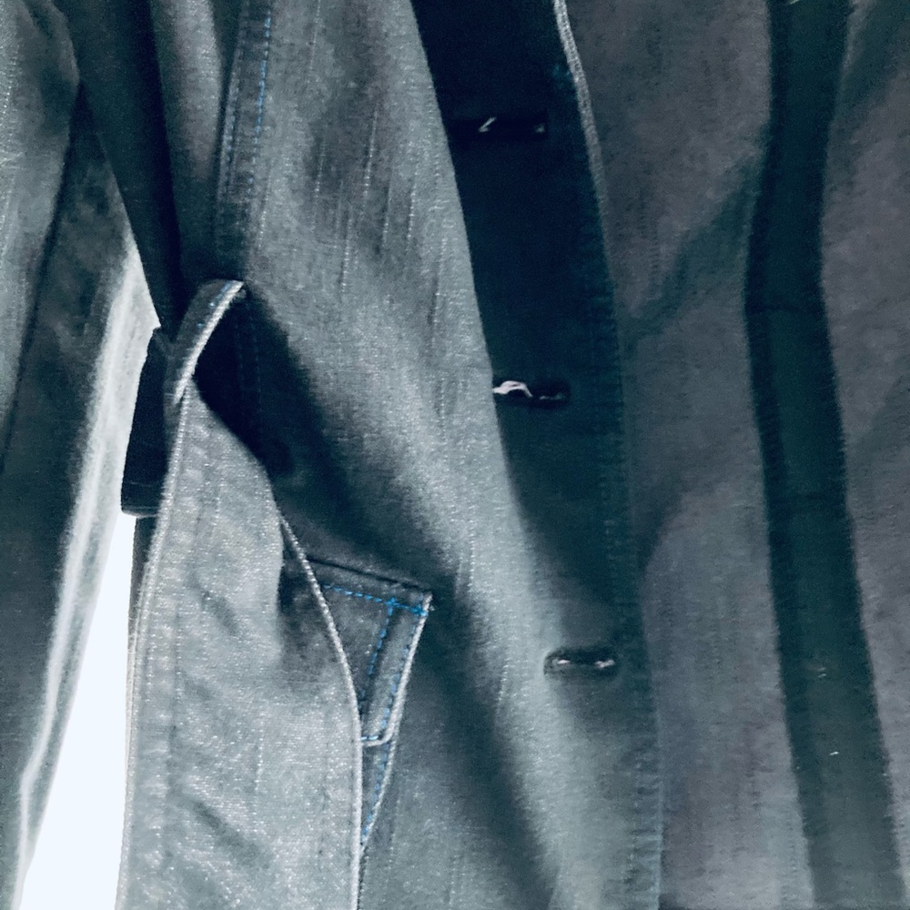 Dark Gray/Blue Blazer - Picture 3 of 6